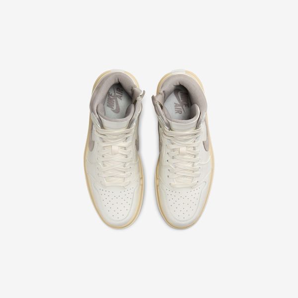 Жіночі кросівки Jordan WMNS 1 ELEVATE HIGH SE, SAIL/COLLEGE GREY-PALE VANILLA (DZ3744-100) DZ3744-100 фото