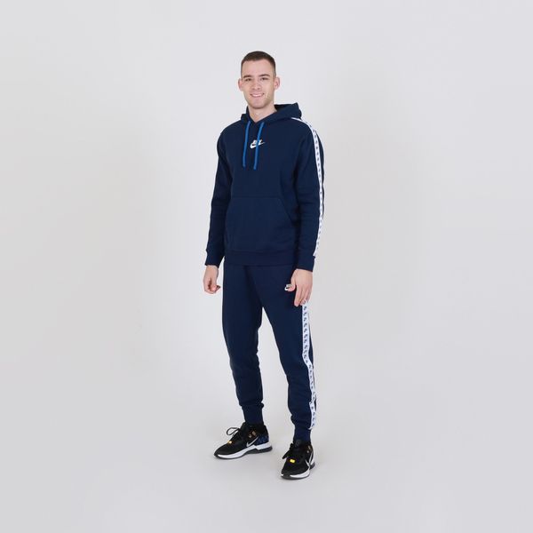 Спортивний костюм Nike M Nk Club Flc Gx Hd Trk Suit Blue DM6838-410 S DM6838-410 фото