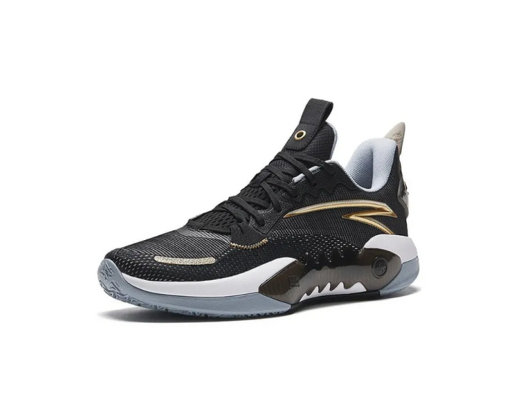 Баскетбольні кросівки ANTA Shock Wave 5 Team 'Black Golden' 112331611-6 / 112451611-4 112331611-6 / 112451611-4 фото