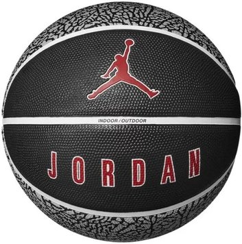 М'яч баскетбольний Nike JORDAN PLAYGROUND 2.0 8P DEFLATED WOLF GREY/BLACK/WHITE/VARSITY RED size 6 J.100.8255.055.05 6  J.100.8255.055.05 6 фото