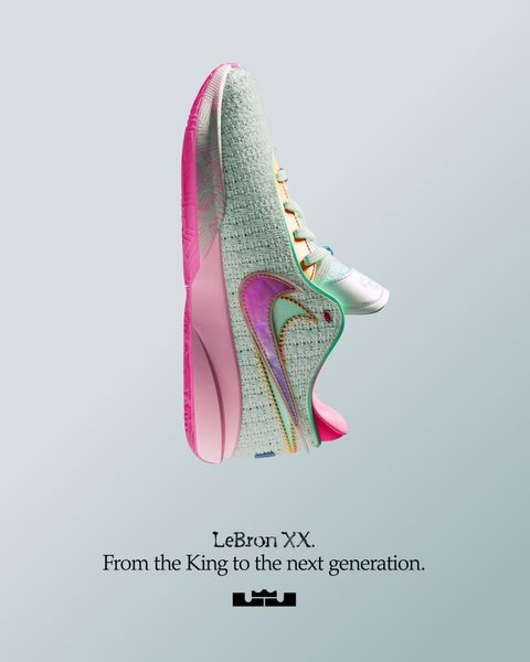 Баскетбольные кроссовки Nike LeBron 20 'Time Machine'(DJ5423-300) DJ5423-300 фото