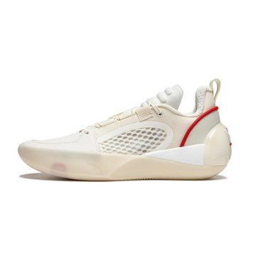 Li-Ning Way of Wade All City 12 Encore “305” Suede Basketball Shoes White/Red(ABAU029-1)