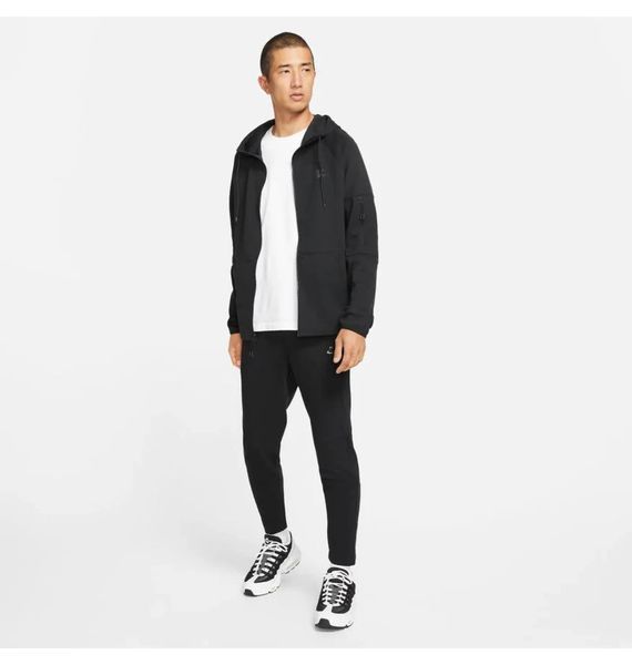Чоловічий костюм Nike Sportswear Hoodie Full-Zip Black DD5284-010__DD5293-010 фото