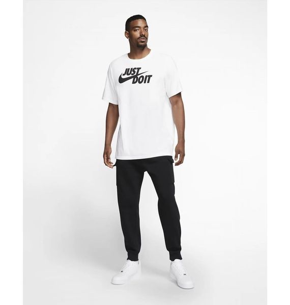 Nike M Nsw Tee Just Do It Swoosh White AR5006-100 XL