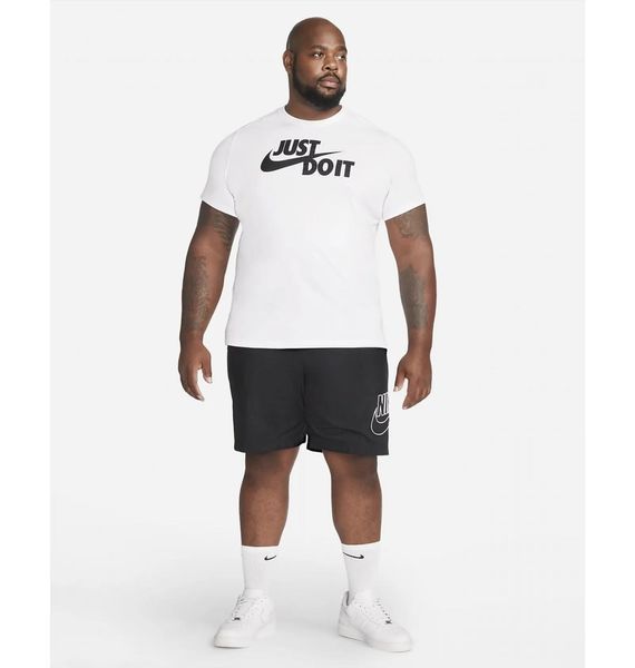 Nike M Nsw Tee Just Do It Swoosh White AR5006-100 XL