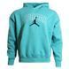 Air Jordan MenS Brooklyn Fleece Oversized Pullover Hoodie Blue IB7241-392 фото 1