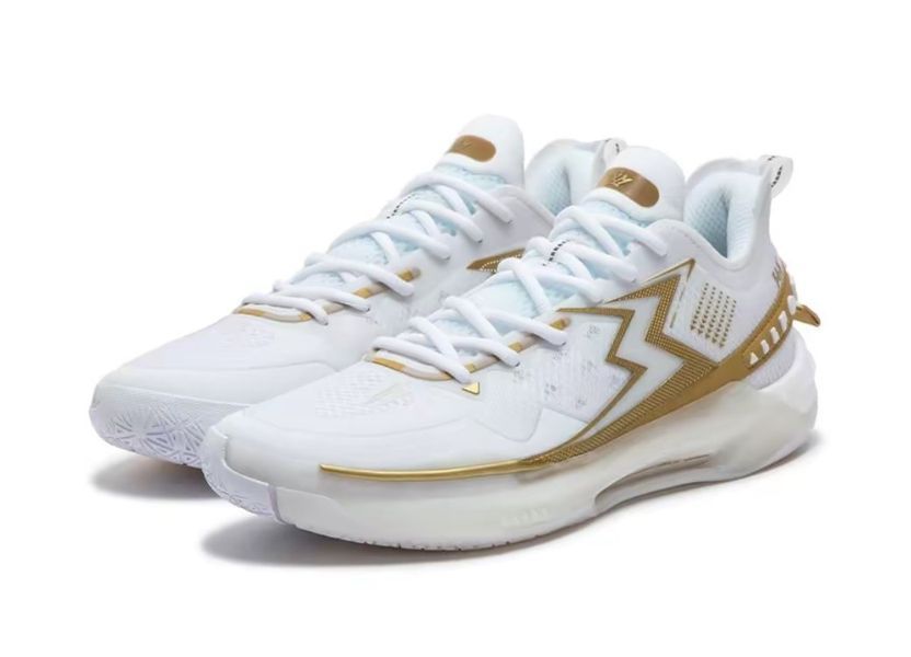 Баскетбольні кросівки 361 Degrees BIG3 5.0 Quick Pro 'White Gold Legend' 672421111-22 672421111-22 фото