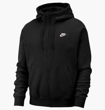 Мужская кофта M NSW CLUB HOODIE FZ BB (BV2645-063) BV2645-063 фото