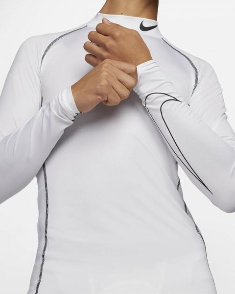 Чоловіча термобілизна Nike Pro Dri-Fit Mock Long-Sleeve Tight Top (DD1986-100) DD1986-100 фото