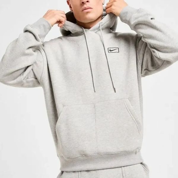 NIKE BLUZA Z KAPTUREM FLC WORKER HD Męskie Bluzy IQ2769-063 фото