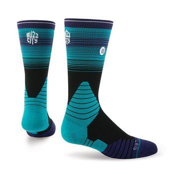 Носки STANCE NBA Charlotte Hornets Logo Crew Basketball Socks M559C5LCHO-BLK фото