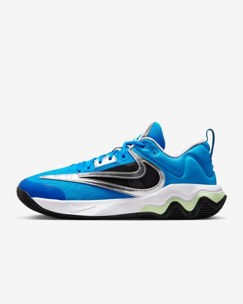 Баскетбольні кросівки Кросівки Nike Giannis Immortality 3 “Ode To Your First Love”. Photo Blue/Black/Barely Volt(DZ7533-400)