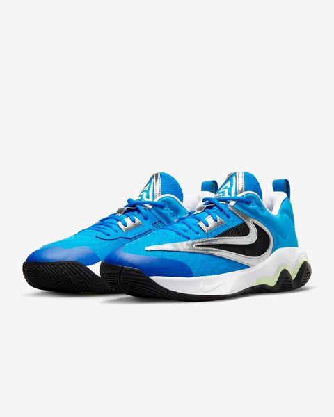 Баскетбольні кросівки Кросівки Nike Giannis Immortality 3 “Ode To Your First Love”. Photo Blue/Black/Barely Volt(DZ7533-400)