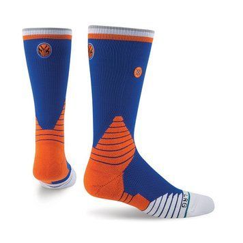 Носки STANCE NBA New York Knicks Logo Crew Basketball Socks M559C5LCKN-BLU фото