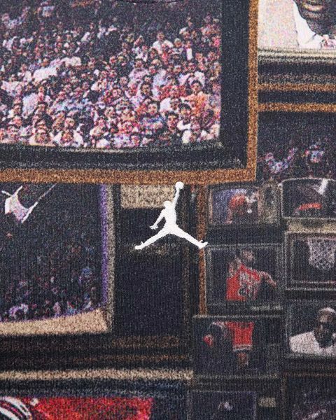 Мужская футболка Nike Air Jordan Brooklyn Printed HQ8946-010 фото