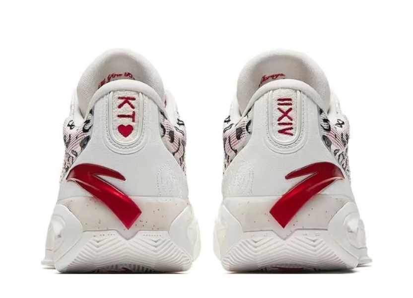 Anta Klay Thompson KT10 White Red Men's shoes 112511101-1