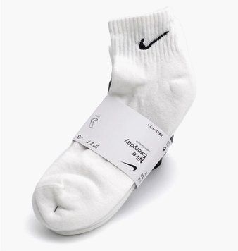 Чоловічі кросівки Шкарпетки NIKE U NK V CUSH ANKLE- 3P (SX7667-100) SX7667-100 фото