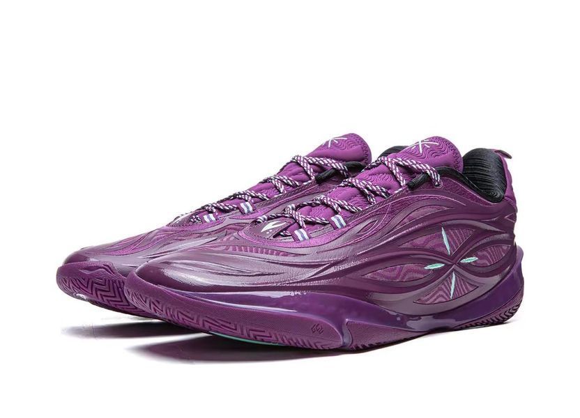 Баскетбольные кроссовки LiNing Wade 808 5 Ultra V2 - "Lavender" ABAV045-8 ABAV045-8 фото