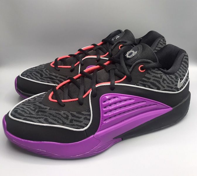 Баскетбольні кросівки Кросівки Nike KD 16. Black/Vivid Purple(DV2917-002)