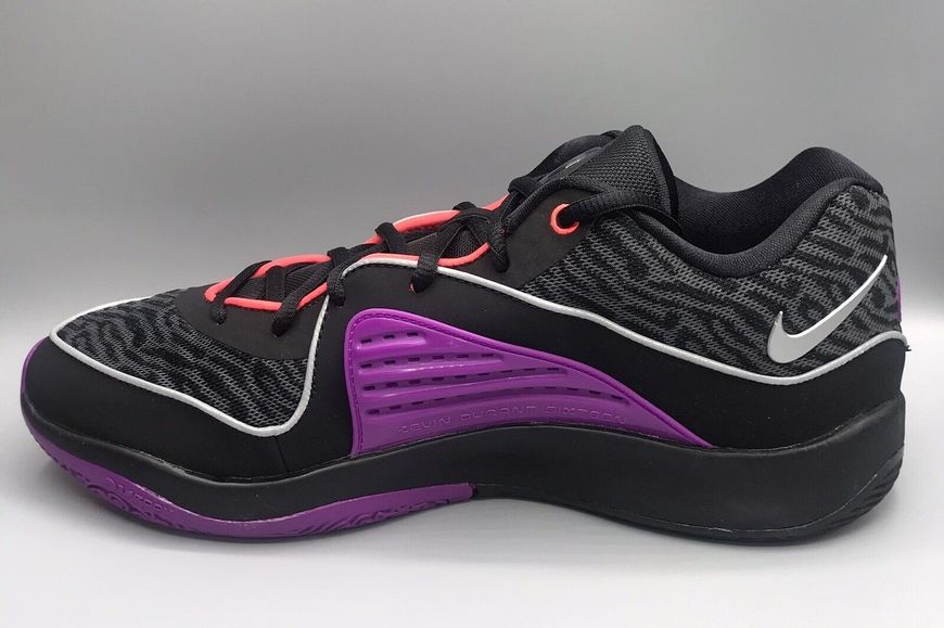 Баскетбольні кросівки Кросівки Nike KD 16. Black/Vivid Purple(DV2917-002)