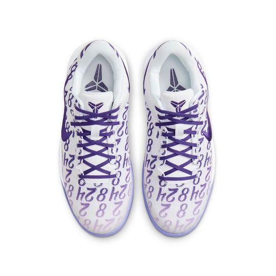 (GS) Nike Kobe 8 Protro 'White Court Purple' FN0266-101 FN0266-101 фото