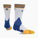 Носки STANCE NBA Golden State Warriors Logo Crew Basketball Socks M559D6LCWA-WHT фото