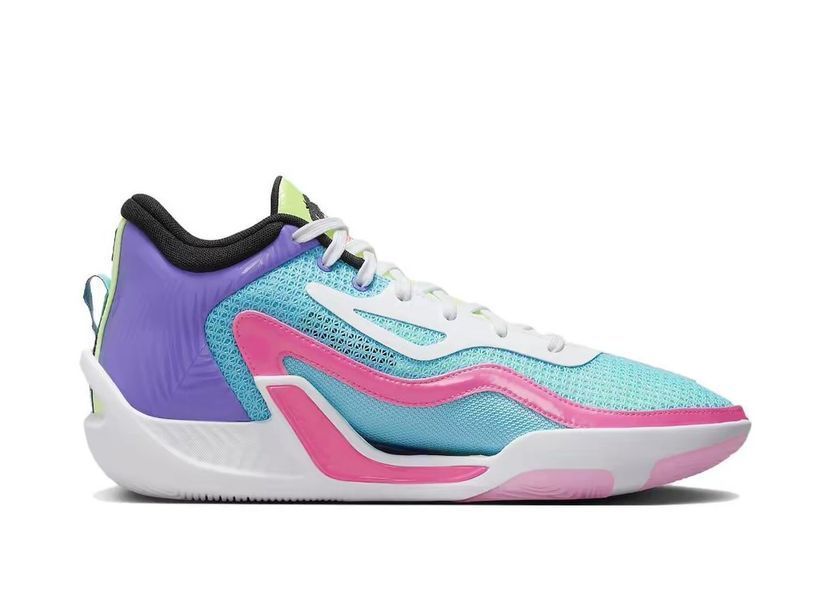 Jordan Tatum 1 &ldquo;Wave Runner&rdquo;. Lagoon Pulse/Pink Blast-Psychic Purple-White-Lime Glow-Black(FV0169-400)