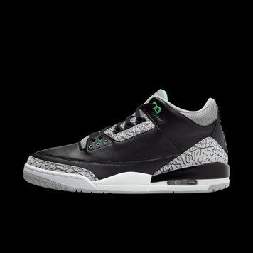 Чоловічі кросівки Air Jordan 3 Retro Black/Grey (CT8532-031) CT8532-031 фото