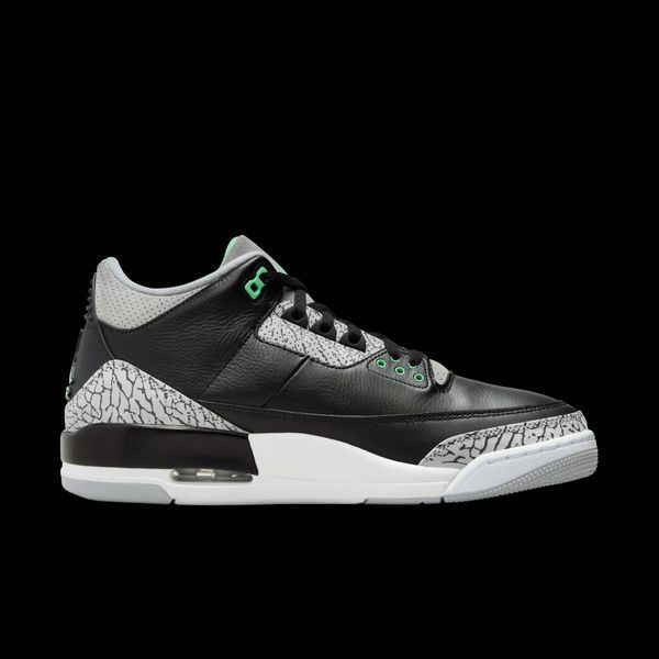 Чоловічі кросівки Air Jordan 3 Retro Black/Grey (CT8532-031) CT8532-031 фото