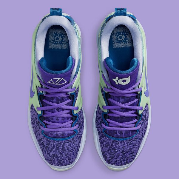 Баскетбольные кроссовки Nike Kd 15 Violet(DC1975-500) DC1975-500 фото