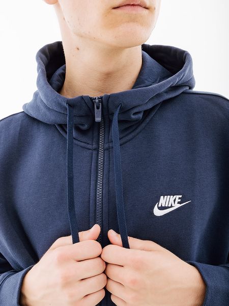 Толстовка Nike Sportswear Club Fleece Blue BV2645-410 M BV2645-410 фото