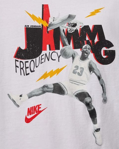 Мужская футболка Nike Air Jordan Brand Jam 85 SS Crew HJ2929-100 фото