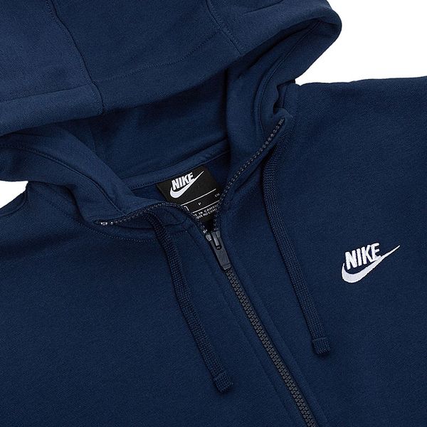 Толстовка Nike Sportswear Club Fleece Blue BV2645-410 M BV2645-410 фото