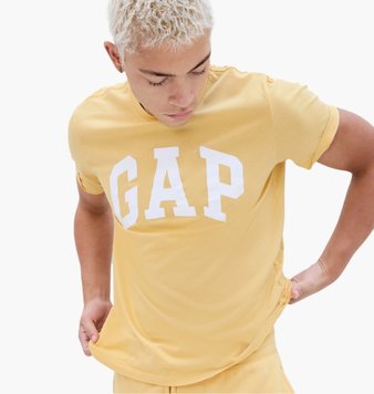 Gap Logo T-Shirt Yellow 547309431 S