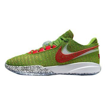 Баскетбольные кроссовки Nike Lebron 20 &ldquo;Grinch&rdquo; aka &ldquo;Christmas&rdquo;(FJ4955-300) FJ4955-300 фото