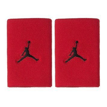 Напульсники Jordan Jumpman Wristbands 2Pk (2 шт) Red J.KN.01.605.OS фото