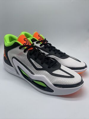 Jordan Tatum 1 Home Team, White/Total Orange-Black (DZ3324-108)