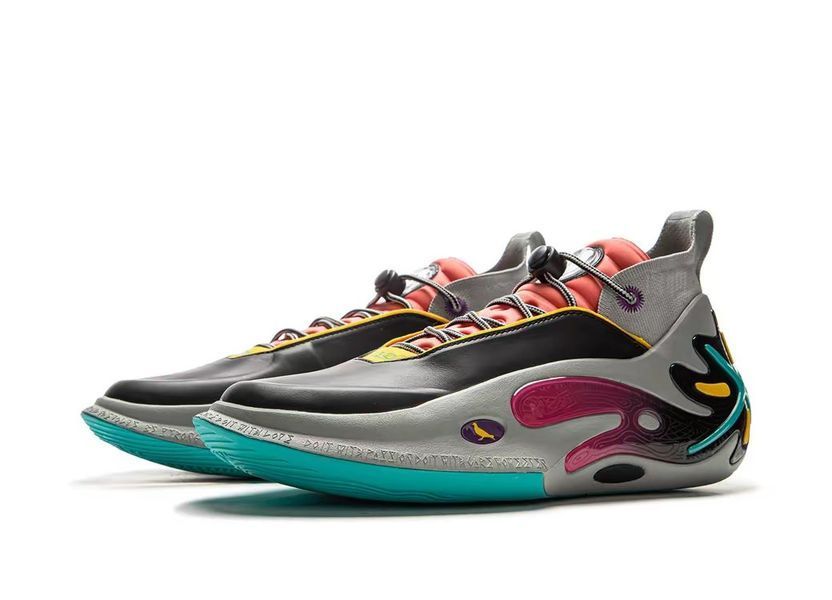 Баскетбольные кроссовки Li-Ning Way of Wade 11 'Staple Retro Card' ABAU049-28 фото