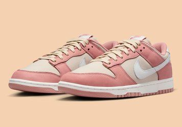 Кросівки чоловічі Nike Dunk Low Retro Premium Beige/Peach FB8895-601 43(FB8895-601) FB8895-601 фото