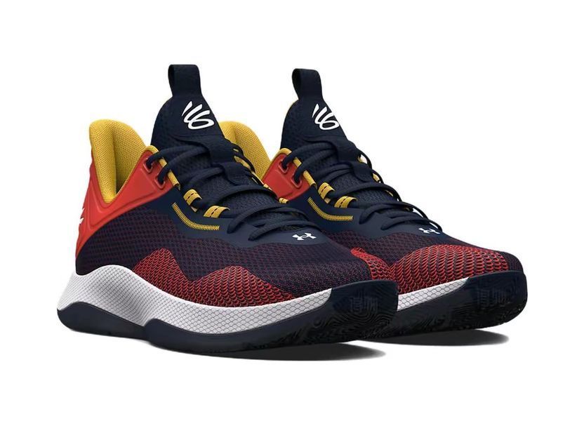 Баскетбольні кросівки Under Armour Curry HOVR Splash 2, Navy/Orange (3025636-400) 3025636-400 фото