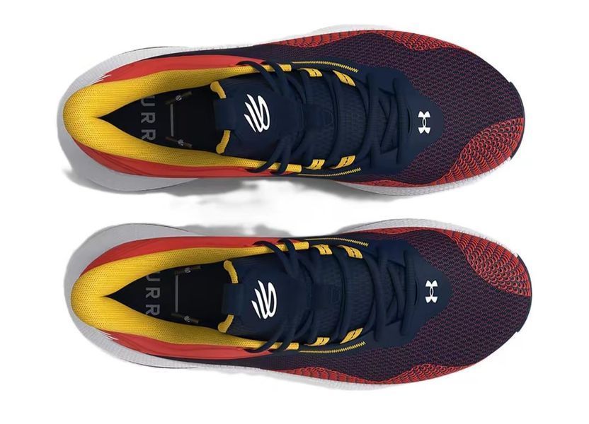 Баскетбольні кросівки Under Armour Curry HOVR Splash 2, Navy/Orange (3025636-400) 3025636-400 фото