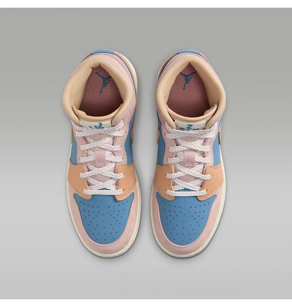 Жіночі кросівки Jordan 1 Mid Gs &ldquo;Zen&rdquo; (FN7452-400) (FN7452-400) FN7452-400 фото