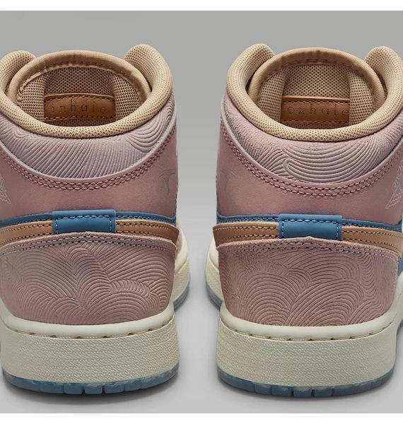 Жіночі кросівки Jordan 1 Mid Gs &ldquo;Zen&rdquo; (FN7452-400) (FN7452-400) FN7452-400 фото