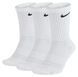 Шкарпетки унісекс Nike U Nk Everyday Cush Crew (3 пари) White SX7664-100 38-42 SX7664-964 фото