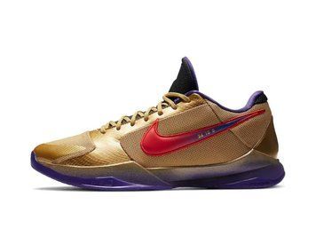 Kobe 5 Protro Undefeated "Hall of Fame" (Metallic Gold) DA6809-700-36 фото