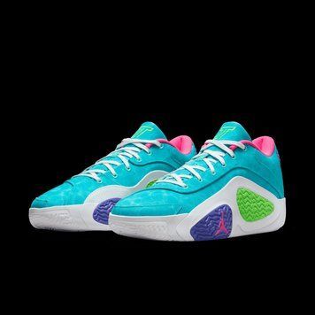 Баскетбольные кроссовки Jordan Tatum 2 &ldquo;Wave Runner&rdquo;, Hyper Jade/White-Hyper Pink-Green Strike (HJ4420-303) HJ4420-303 фото
