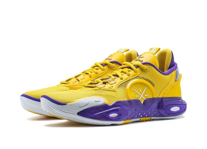 Баскетбольні кросівки Li-Ning Wade All City 12 'Yellow/Purple' ABAU015-7-39 фото