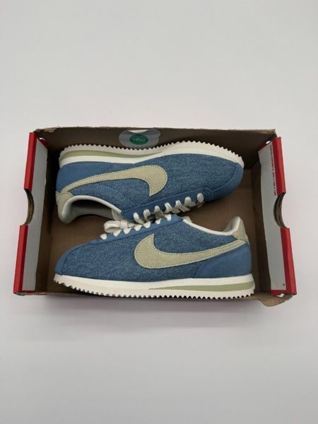 Жіночі кросівки Nike Wmns Cortez SE Denim "Smokey blue/Olive aura/Aegean Storm" (IH6354-004) IH6354-004 фото