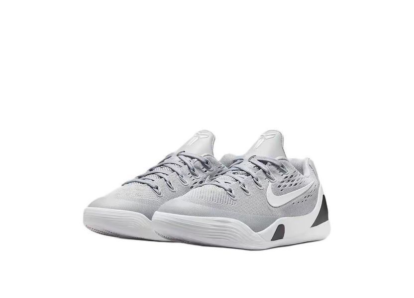 Nike Kobe 9 Low EM GS "Wolf Grey" FV3607-004 фото